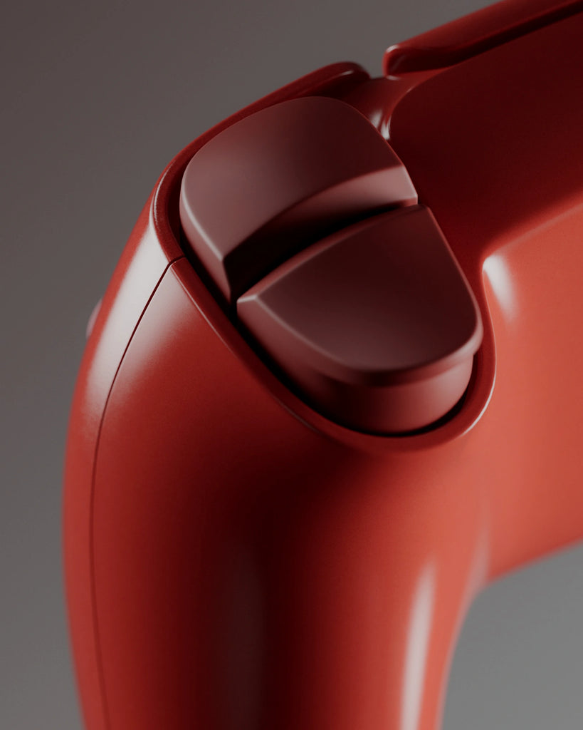 Red Velvet Gloss Finish Plastic PBR Texture - Example Scene Visualization | Superellipse