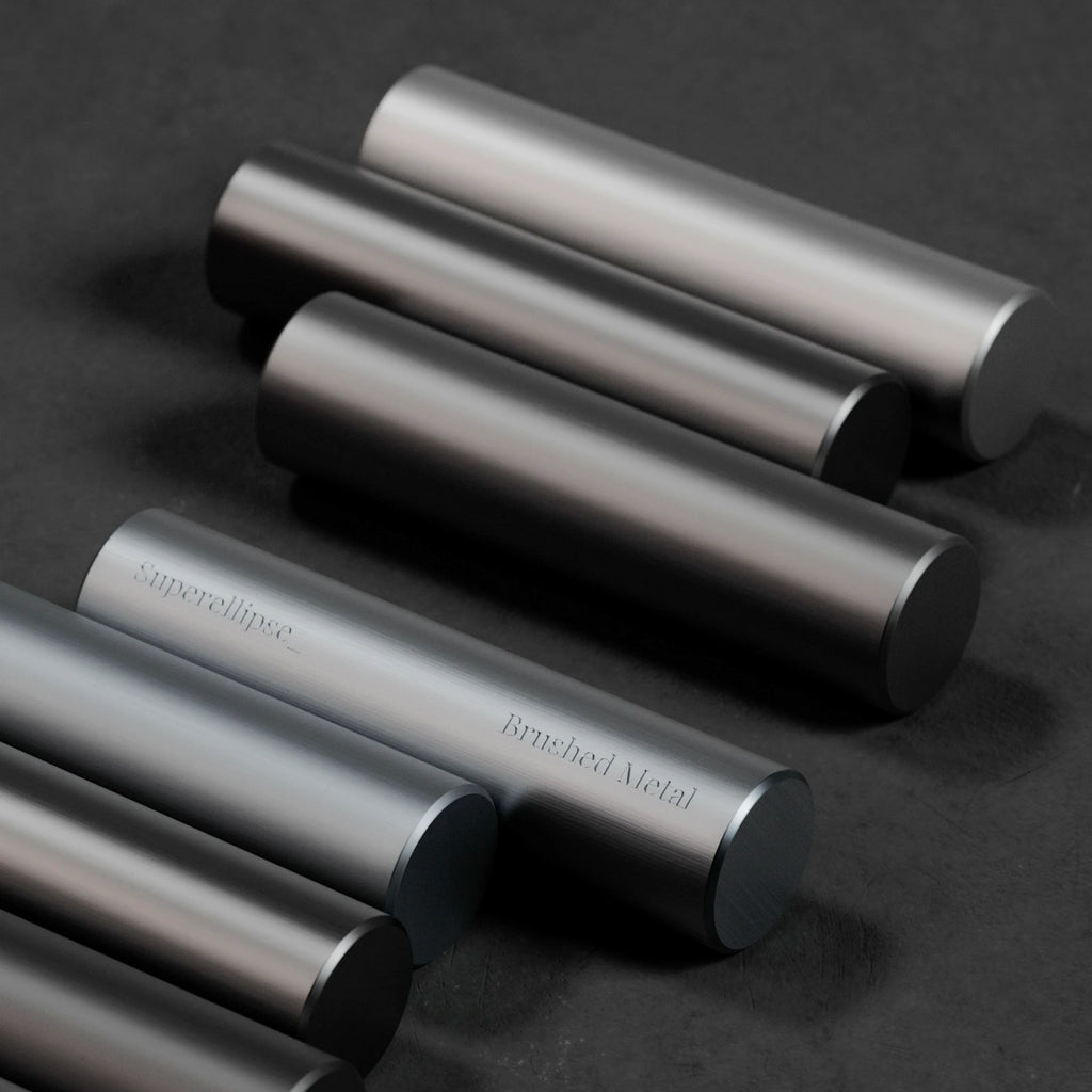 Rough Brushed Chrome Metal PBR Texture - Example Scene Visualization | Superellipse