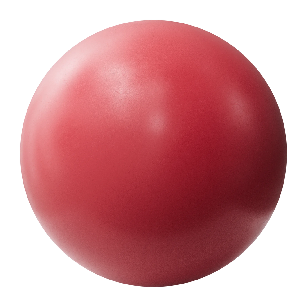 Raspberry Red Heavily Damaged Plastic PBR Texture - Sphere Swatch Preview | Superellipse