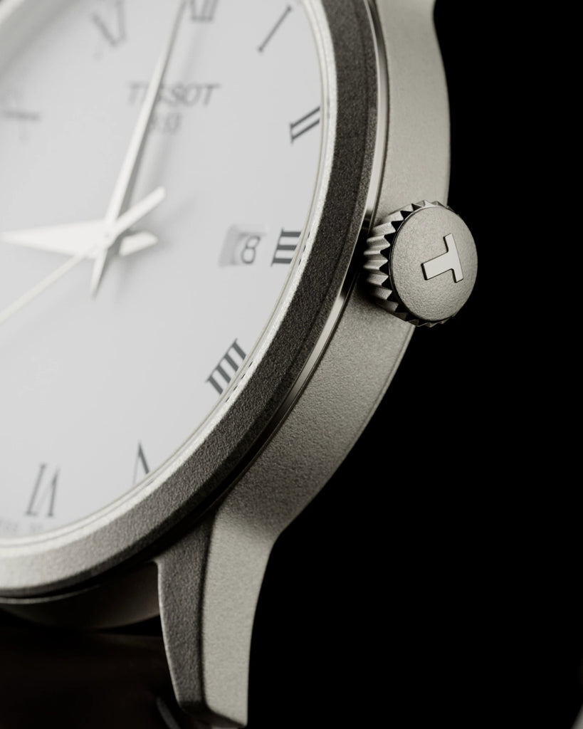 Sandblasted Matte Platinum Metal PBR Texture - Example Scene Visualization | Superellipse