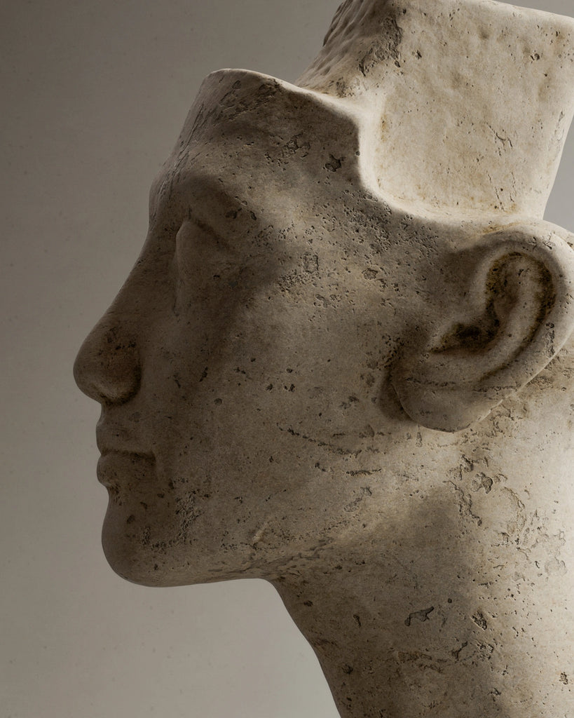 Moca Creme Polished Limestone PBR Texture - Example Scene Visualization | Superellipse