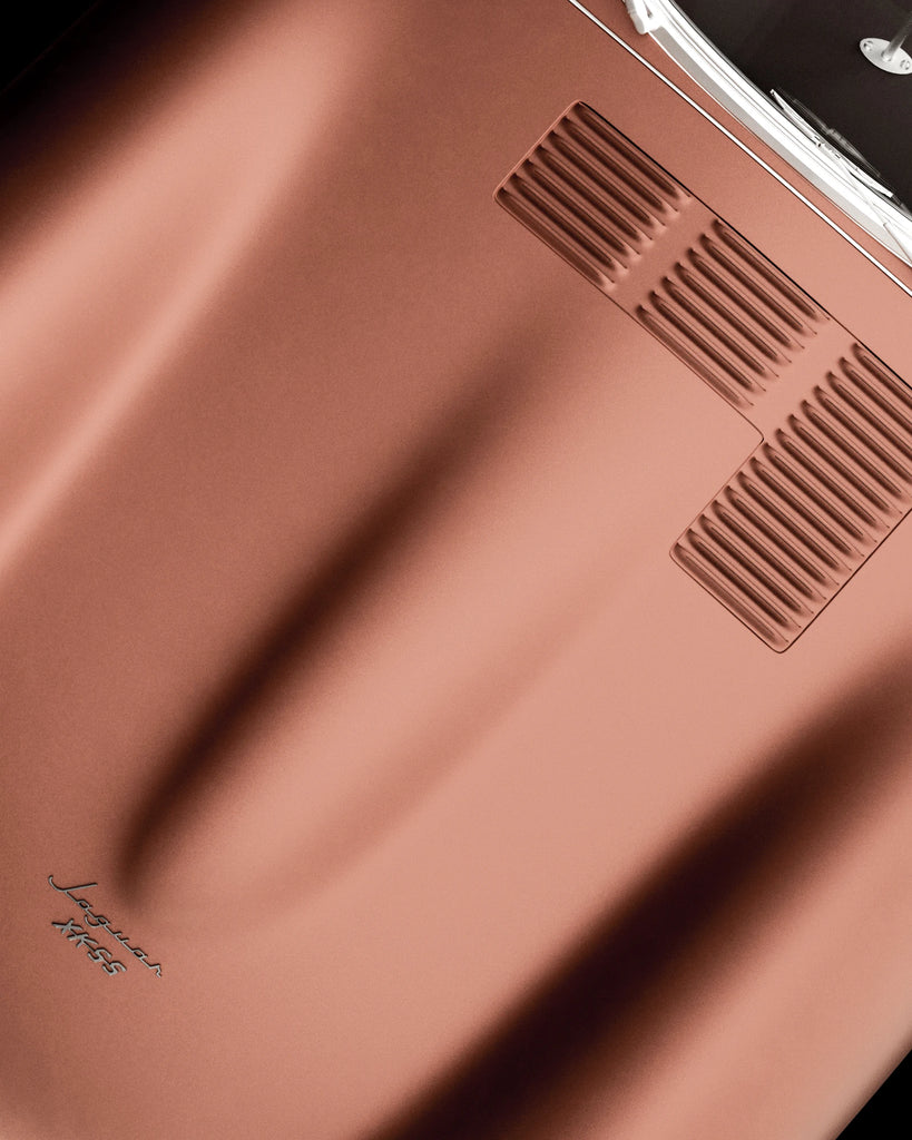 Orange Metallic Satin Paint PBR Texture - Example Scene Visualization | Superellipse