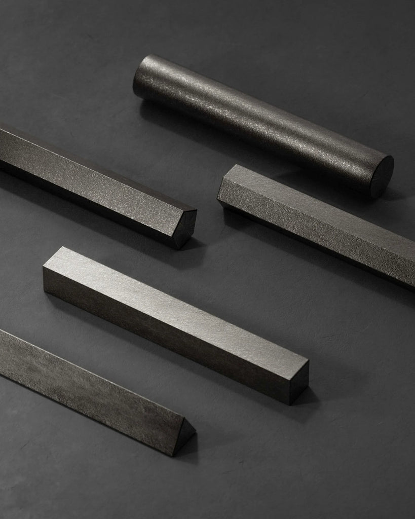 Industrial Cast Iron Metal PBR Texture - Example Scene Visualization | Superellipse