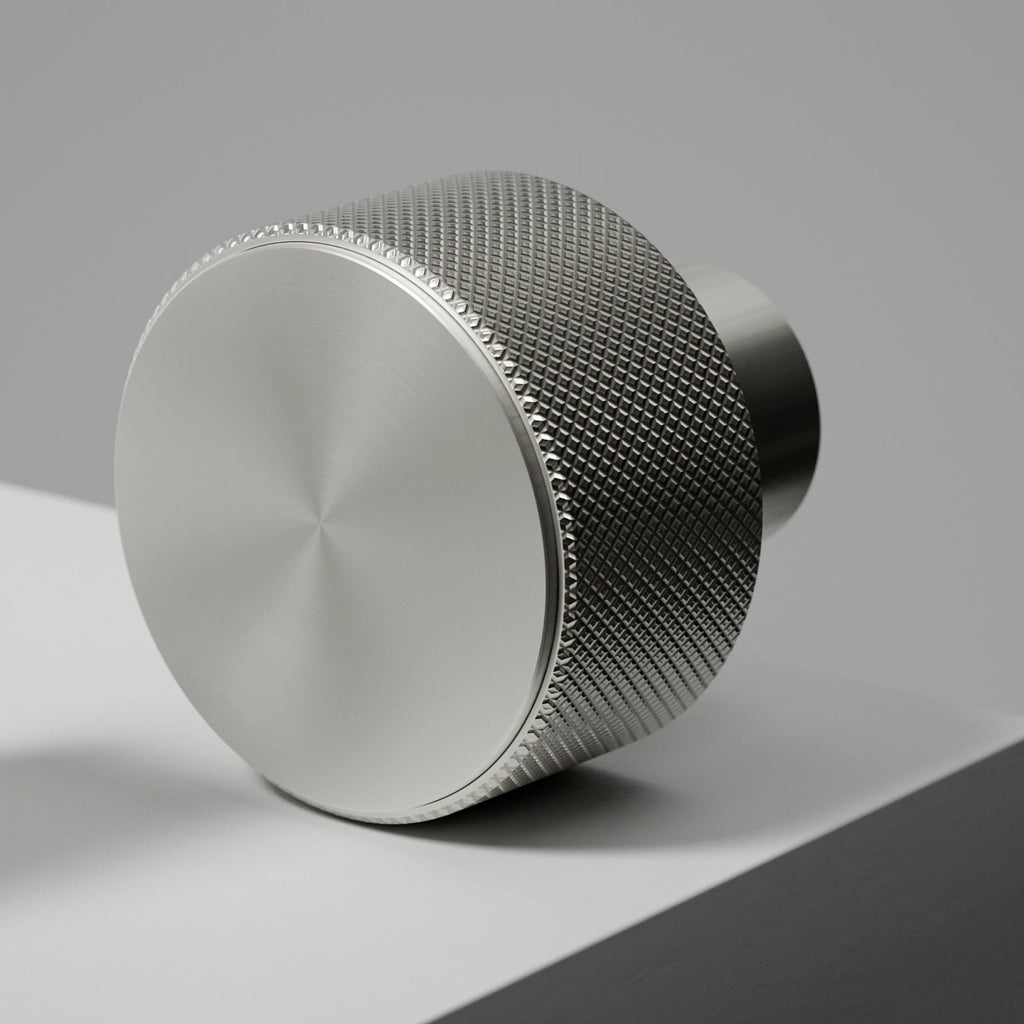 Radial Brushed Buffed Silver Metal PBR Texture - Example Scene Visualization | Superellipse