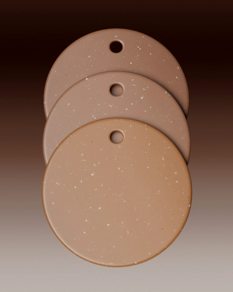 Sienna Terrazzo Plastic Small PBR Texture - Example Scene Visualization | Superellipse