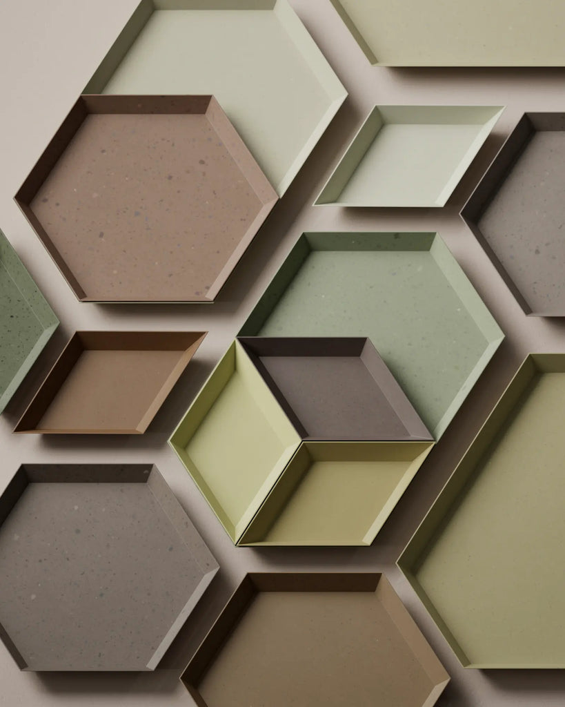 Fine Speckled Brown Bioplastic PBR Texture - Example Scene Visualization | Superellipse