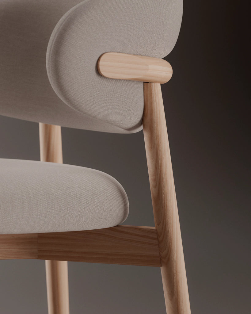 Red Oak Slip Matched Veneer Wood PBR Texture - Example Scene Visualization | Superellipse