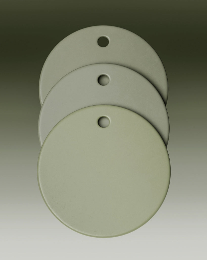 Lichen Green Heavily Damaged Plastic PBR Texture - Example Scene Visualization | Superellipse