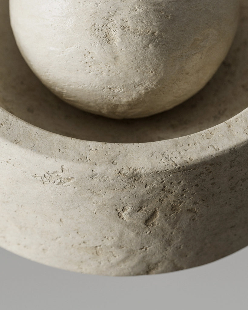 Moca Creme Unfinished Limestone PBR Texture - Example Scene Visualization | Superellipse