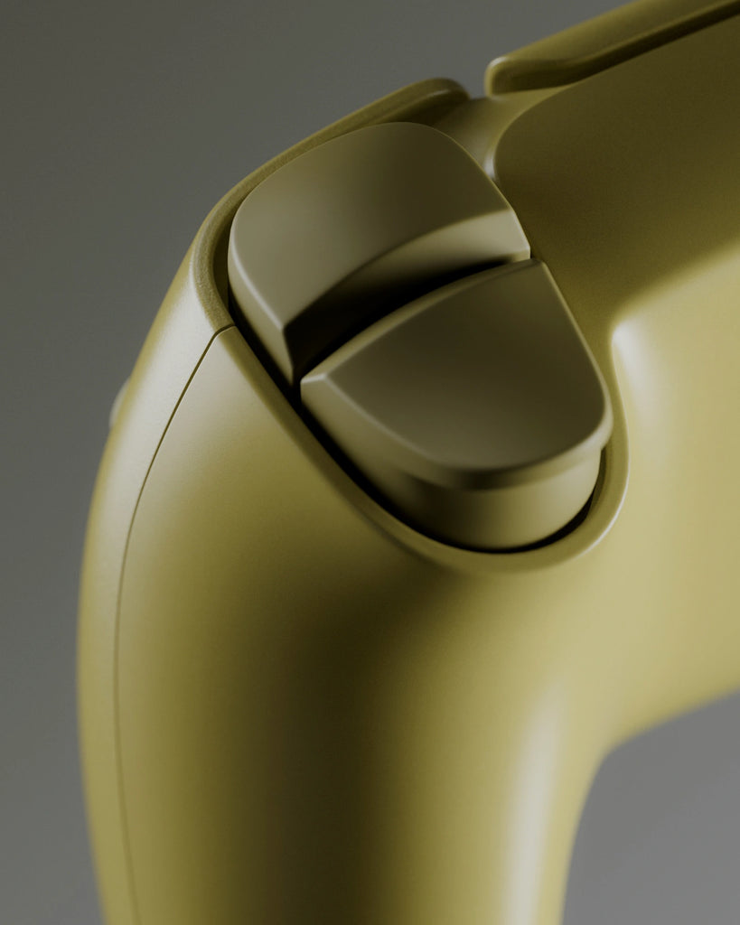 Winter Moss Green Satin Finish Plastic PBR Texture - Example Scene Visualization | Superellipse