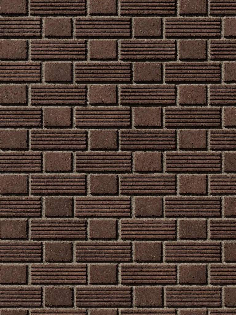 Long Grooved Belden Brick Flemish Bond PBR Texture - Example Scene Visualization | Superellipse