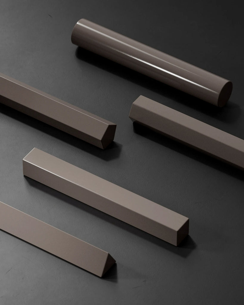 Clay Brown High Gloss Finish Plastic PBR Texture - Example Scene Visualization | Superellipse