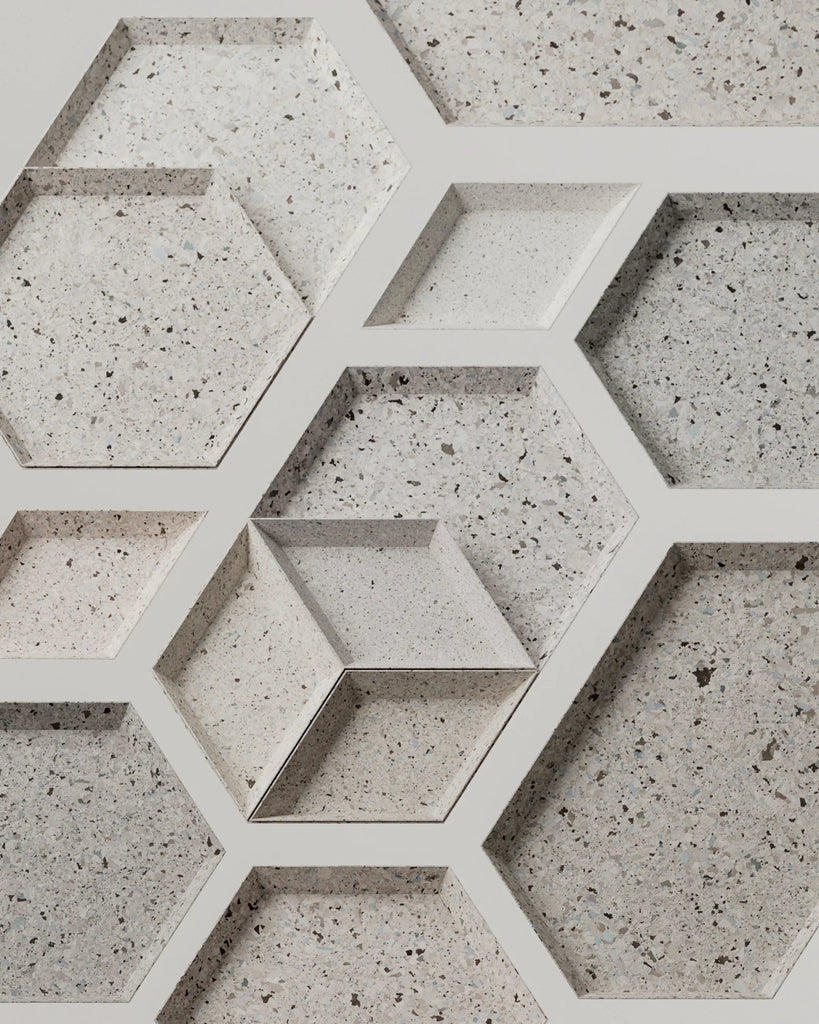 White Cork High Density PBR Texture - Example Scene Visualization | Superellipse