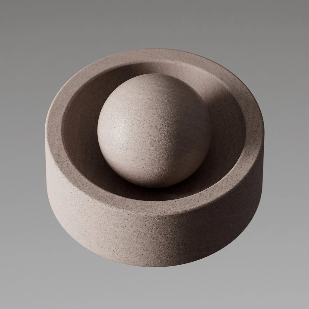 Orchal Red Sandstone Pitted PBR Texture - Example Scene Visualization | Superellipse