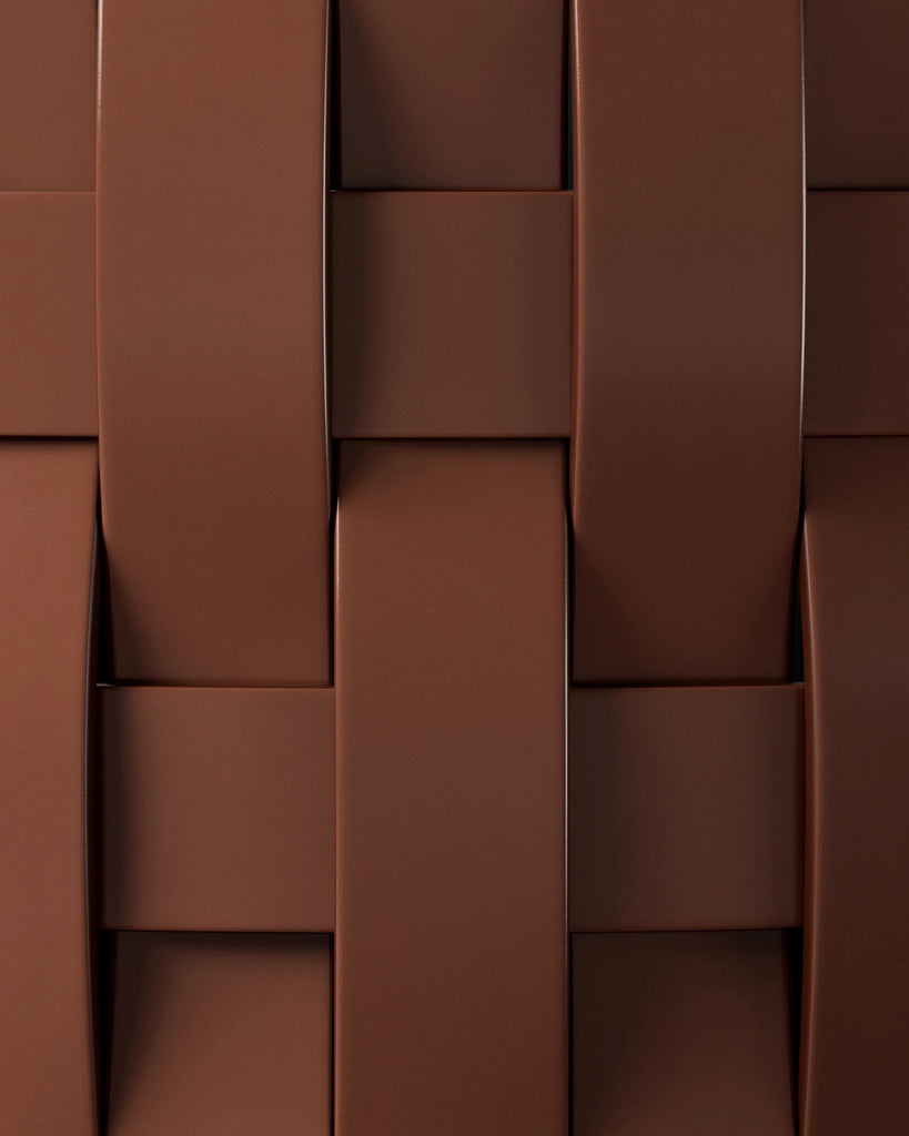 High Gloss Top Grain Leather Cognac Brown PBR Texture - Example Scene Visualization | Superellipse