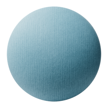 Linear Embossed Peacock Blue Paper PBR Texture - Sphere Swatch Preview | Superellipse