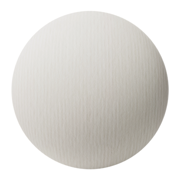 Linear Embossed Off White Paper PBR Texture - Sphere Swatch Preview | Superellipse