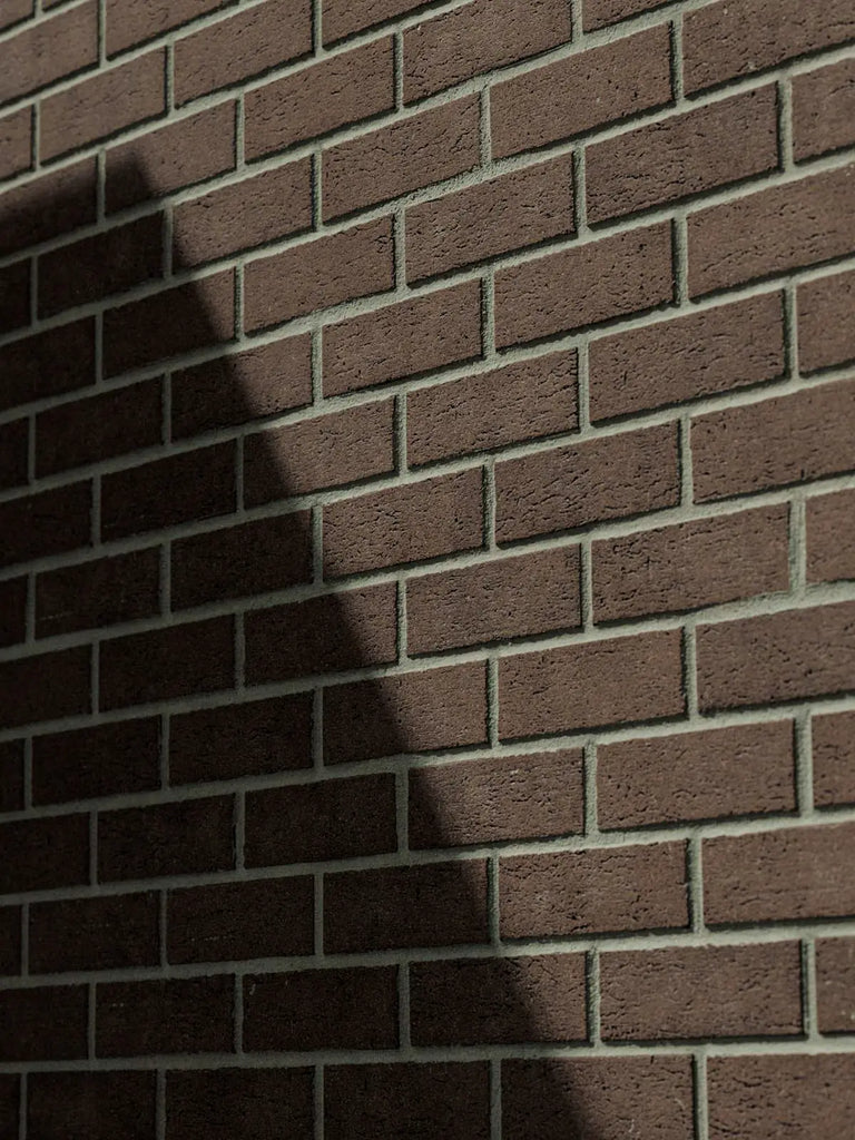 Burnt Hazel Dragfaced Running Bond Brick PBR Texture - Example Scene Visualization | Superellipse