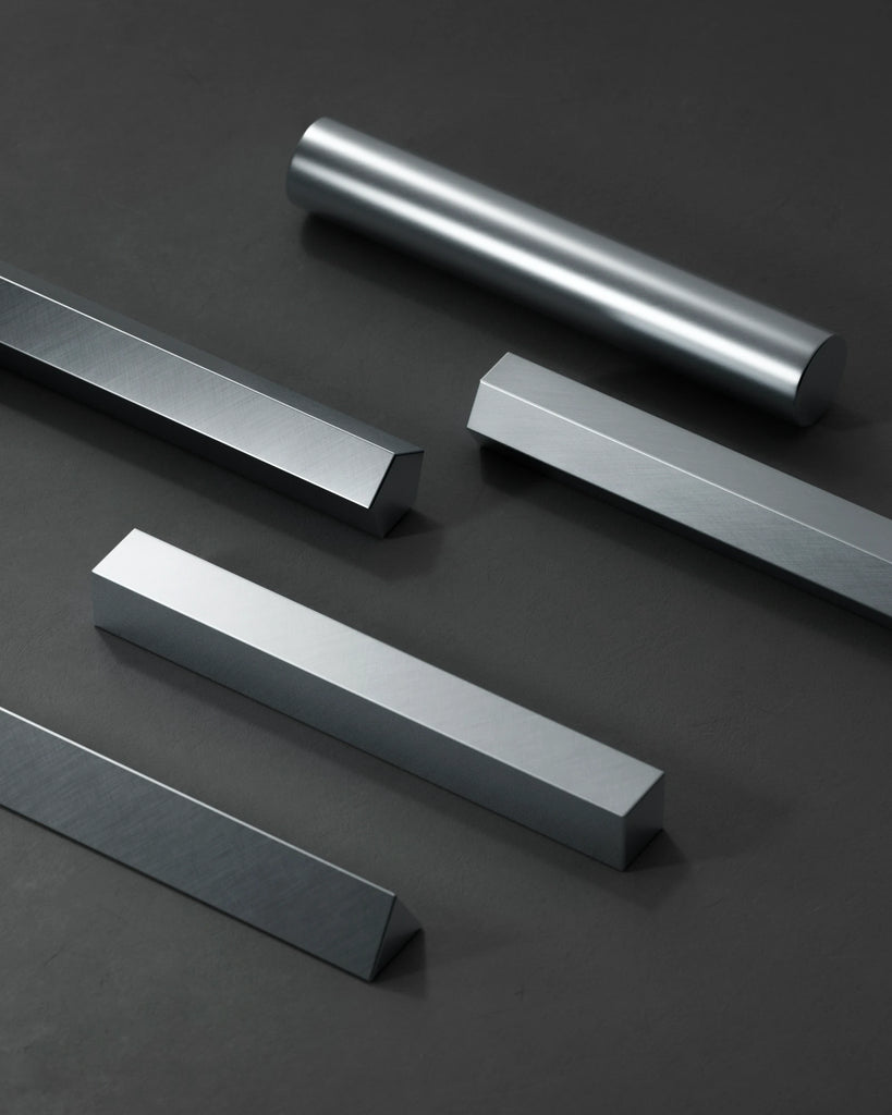 Fine Crosshatch Brushed Zinc Metal PBR Texture - Example Scene Visualization | Superellipse