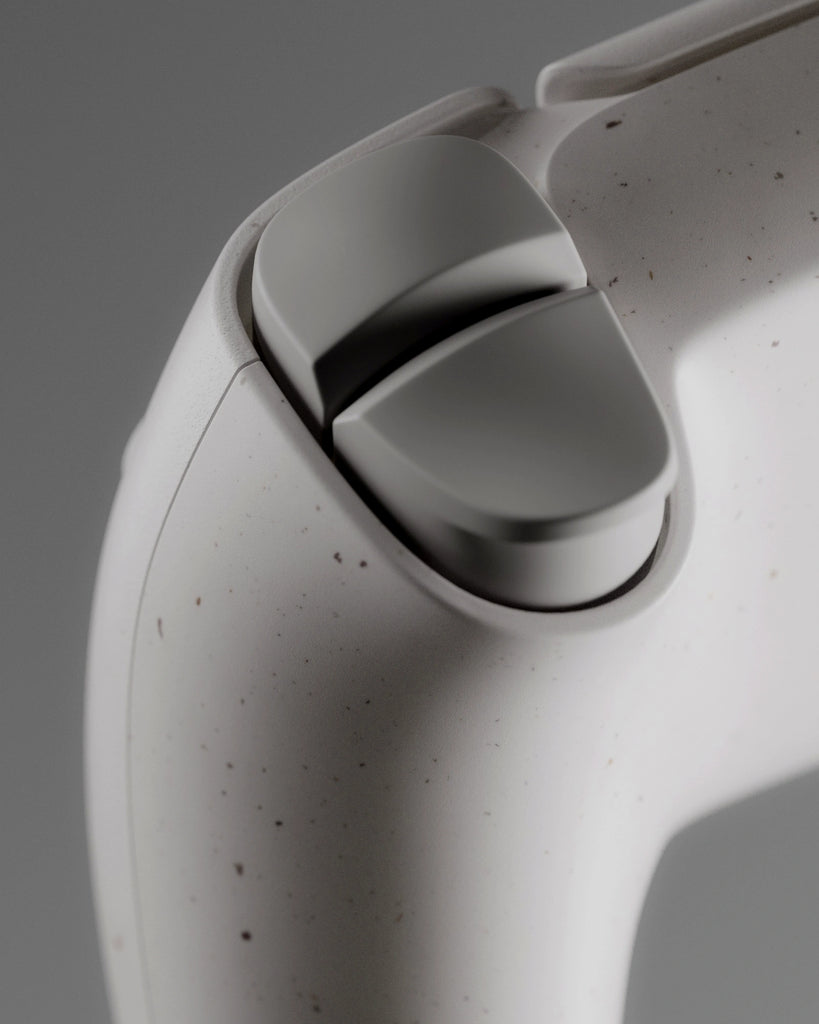 Fine Light Grey Bioplastic PBR Texture - Example Scene Visualization | Superellipse