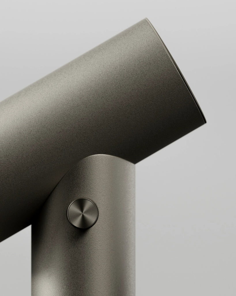 Sandblasted Matte Platinum Metal PBR Texture - Example Scene Visualization | Superellipse