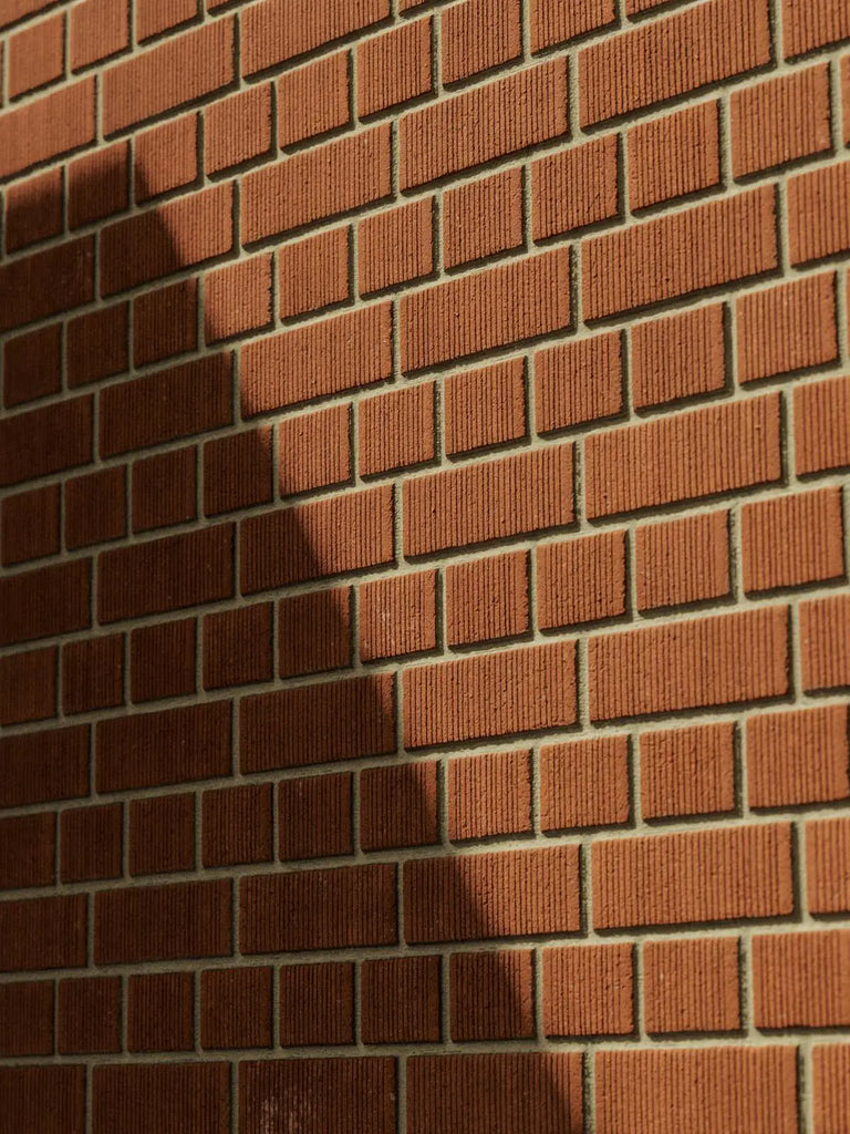 Grooved Boston Red Brick English Bond PBR Texture - Example Scene Visualization | Superellipse