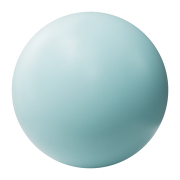Mint Teal Satin Finish Plastic PBR Texture - Sphere Swatch Preview | Superellipse
