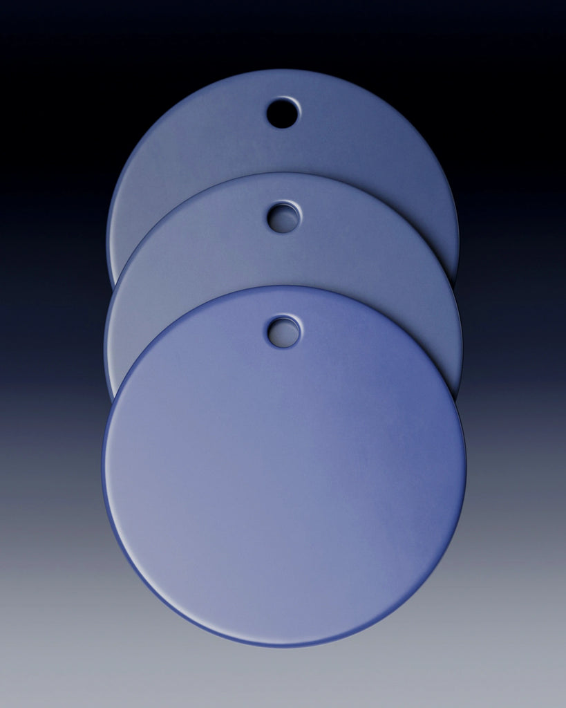 Serge Blue Gloss Finish Plastic PBR Texture - Example Scene Visualization | Superellipse