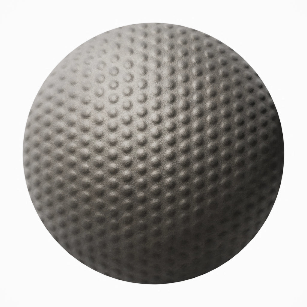 Arare Cast Iron Metal PBR Texture - Sphere Swatch Preview | Superellipse
