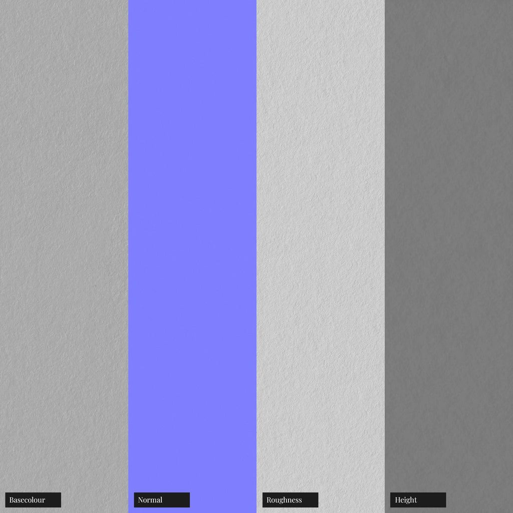 Textured Matte Finish 200gm Paper PBR Texture - Example Scene Visualization | Superellipse