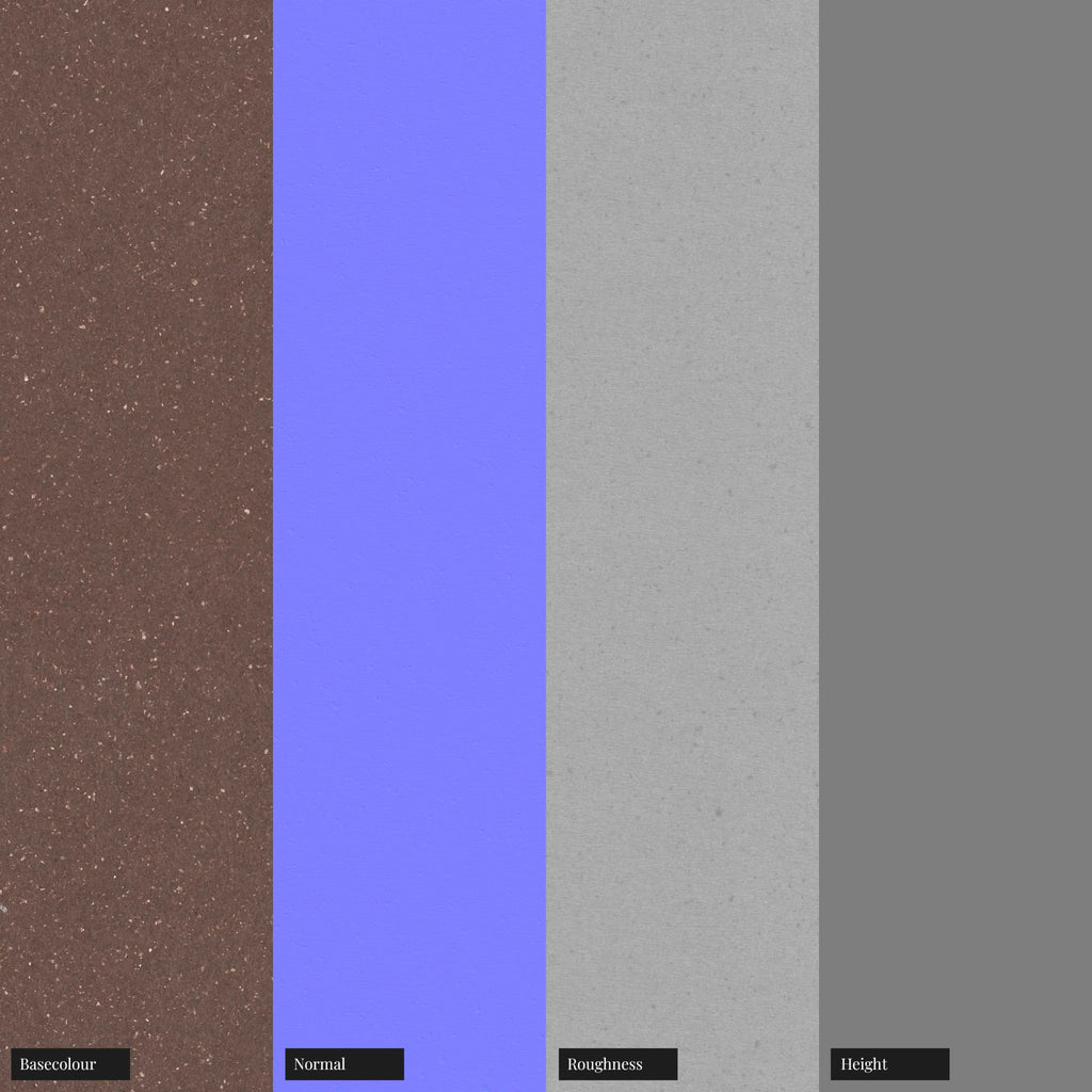 Gmund Bier Bock Pulp Paper PBR Texture - Example Scene Visualization | Superellipse