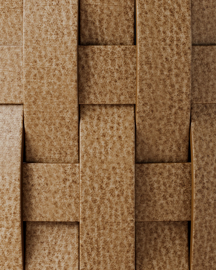 Faux Leather Dollaro Leopard Grain PBR Texture - Example Scene Visualization | Superellipse