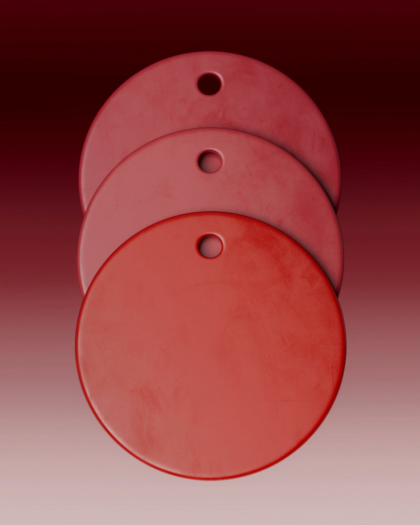 Racing Red Smudged Plastic PBR Texture - Example Scene Visualization | Superellipse