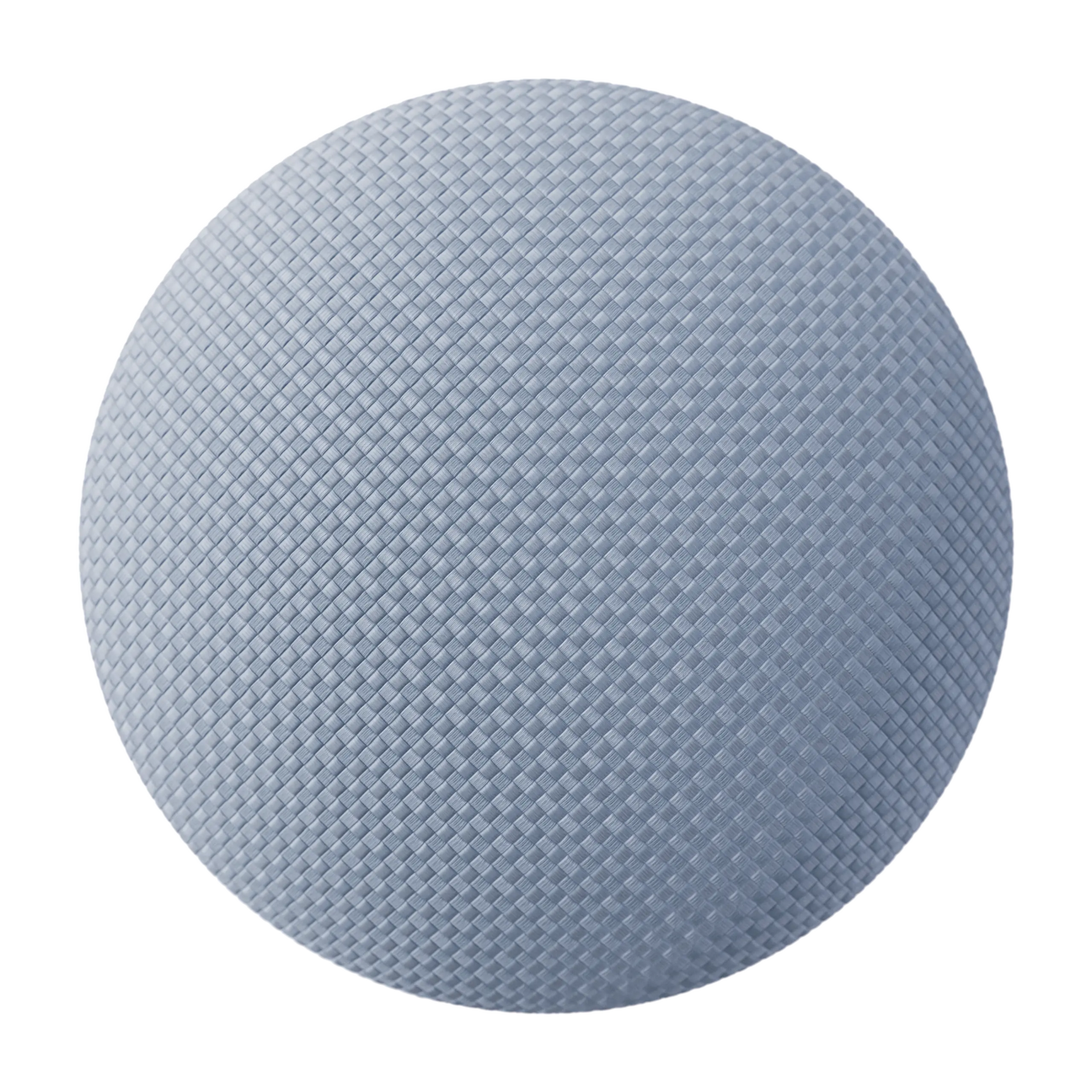 Blue iMac Nylon Braided Cord PBR Texture - Sphere Swatch Preview | Superellipse