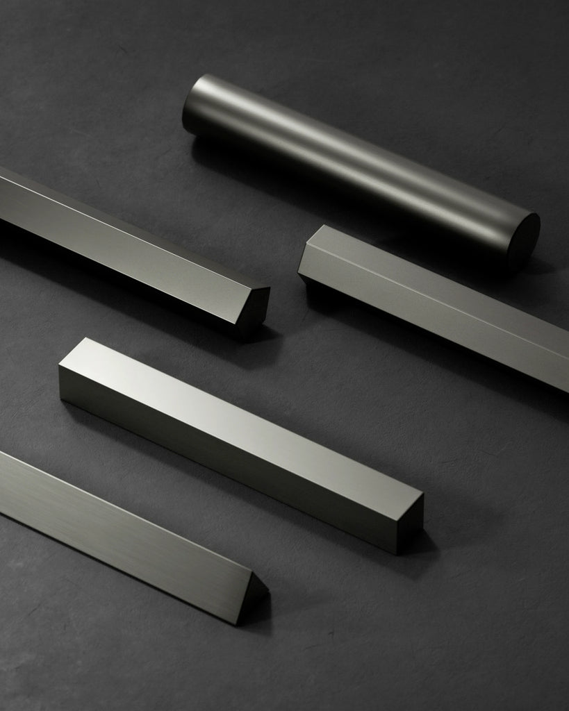 Rough Brushed Tungsten Metal PBR Texture - Example Scene Visualization | Superellipse