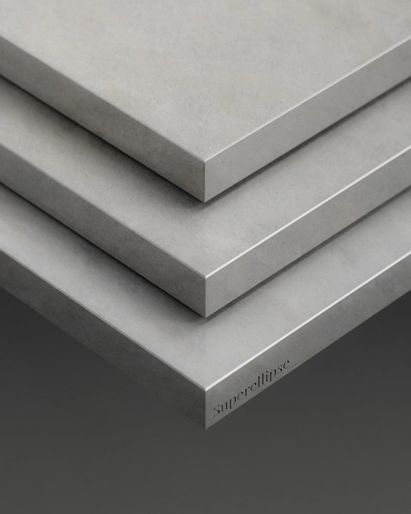 Ash Grey Polished Limestone PBR Texture - Example Scene Visualization | Superellipse