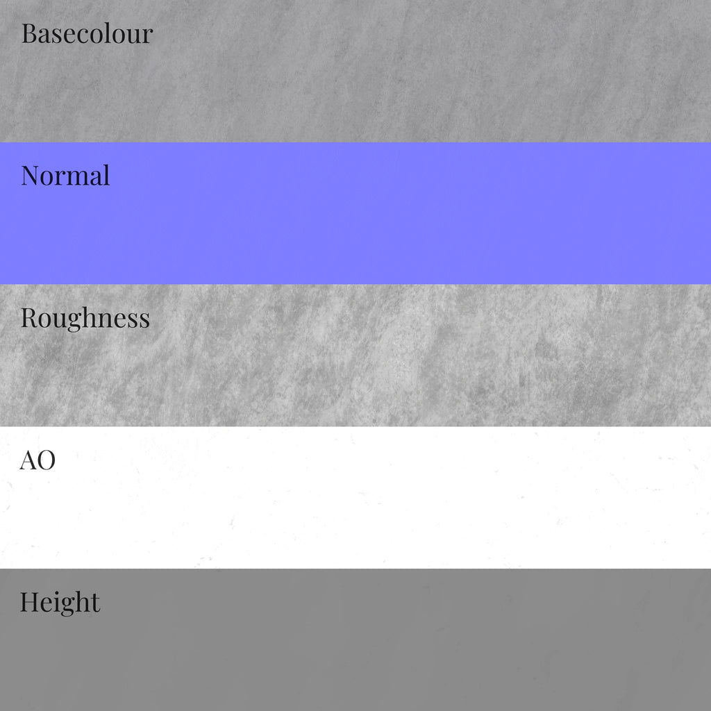 Arctic Grey Soapstone Honed PBR Texture - Example Scene Visualization | Superellipse