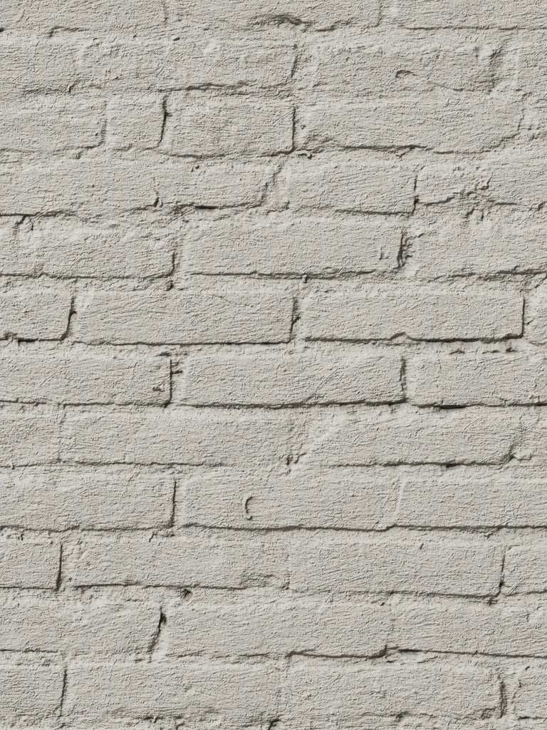 Rustic Painted Brick Shaded White PBR Texture - Example Scene Visualization | Superellipse