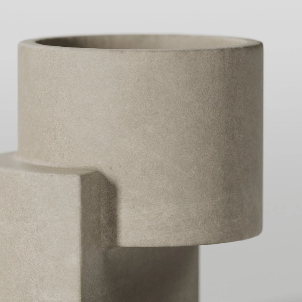 Cream Buff Pigmented Concrete PBR Texture - Example Scene Visualization | Superellipse