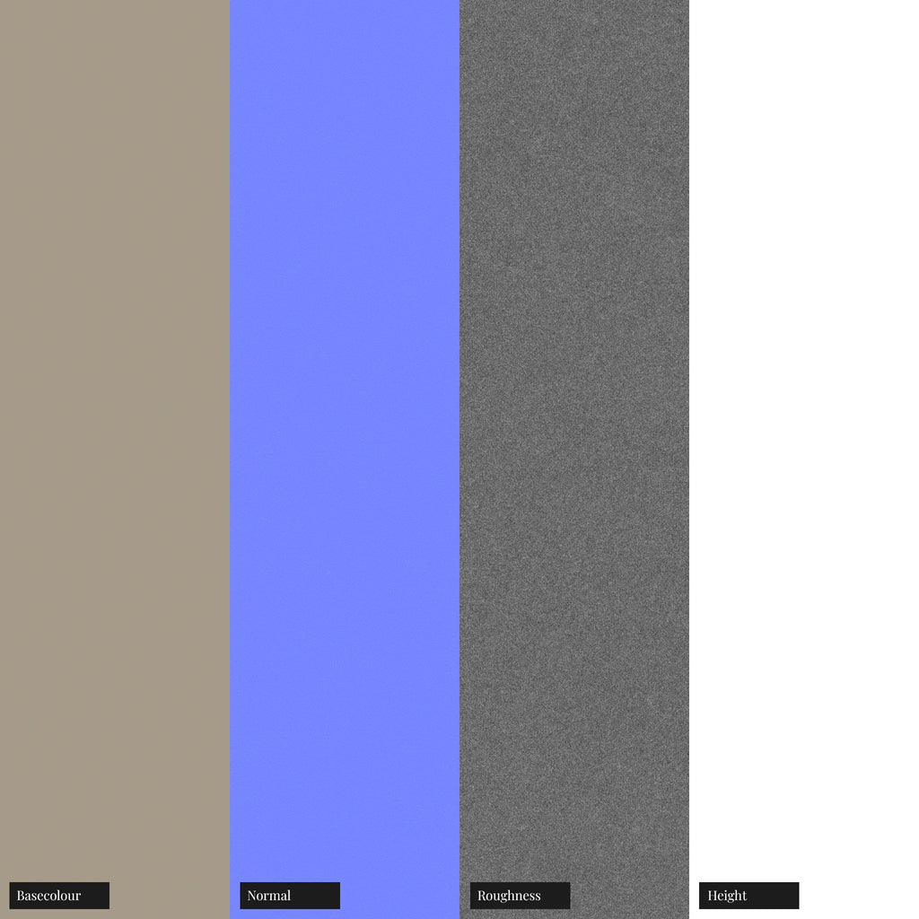 Sandblasted Nickel Metal PBR Texture - Example Scene Visualization | Superellipse