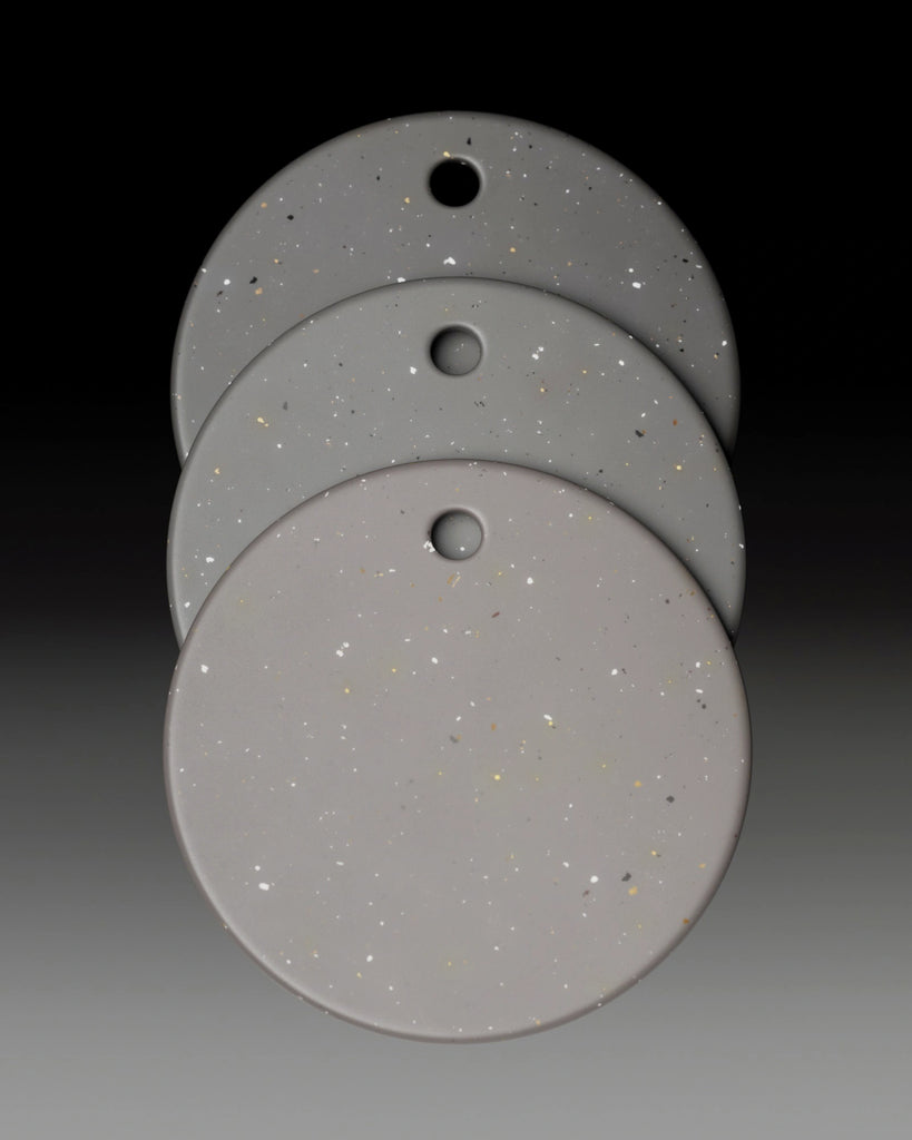 Deep Cocoa Recycled Terrazzo Plastic Small PBR Texture - Example Scene Visualization | Superellipse