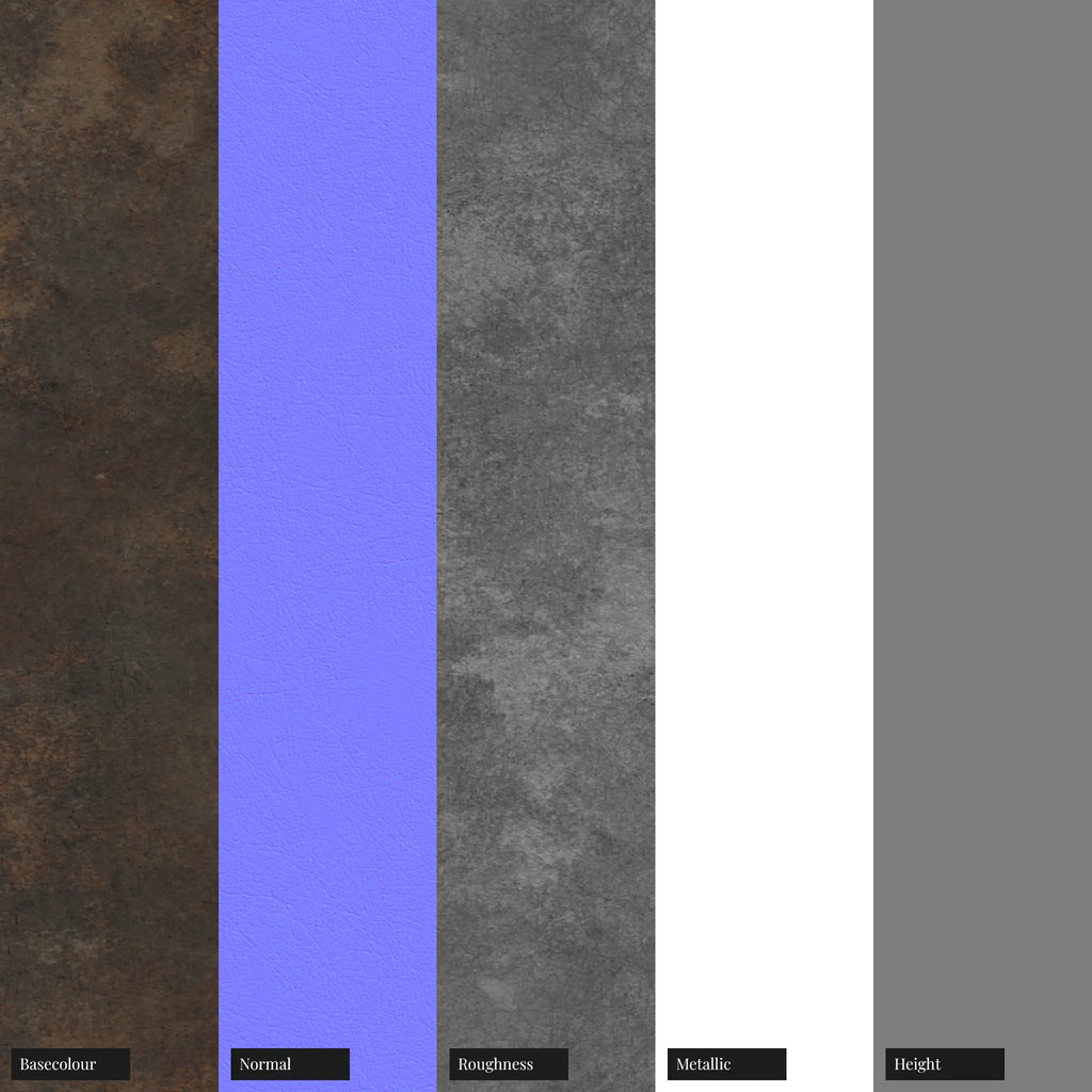 Patina Deep Chestnut Aniline Leather PBR Texture - Example Scene Visualization | Superellipse