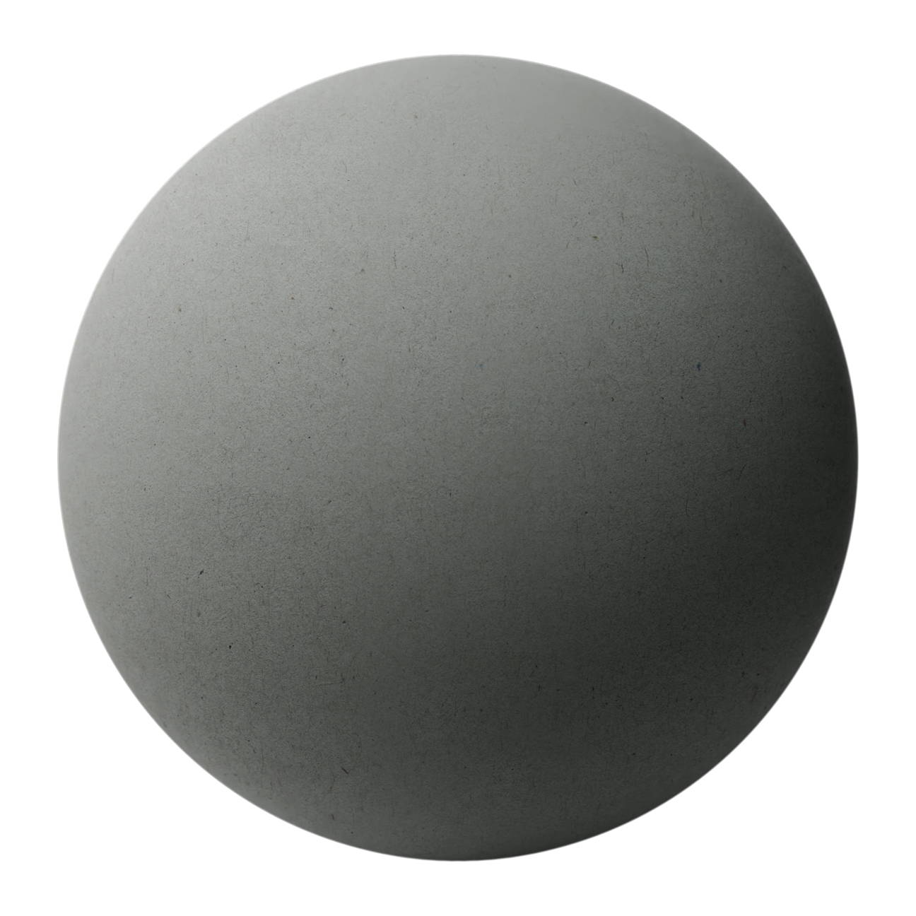 Kraft Slate Grey Fiberboard Card PBR Texture - Sphere Swatch Preview | Superellipse