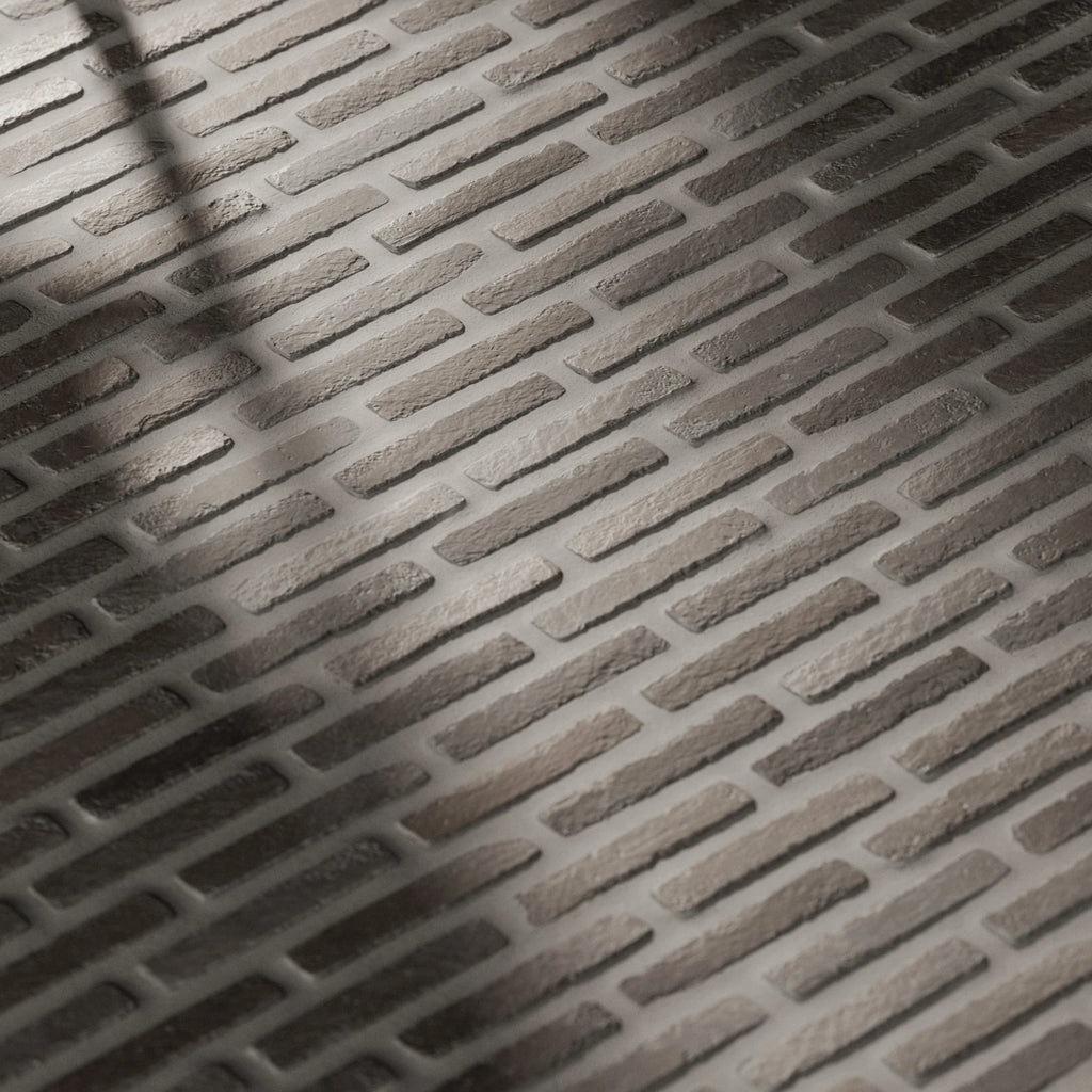 Contemporary Scandinavian Soft Stone Tile PBR Texture - Example Scene Visualization | Superellipse