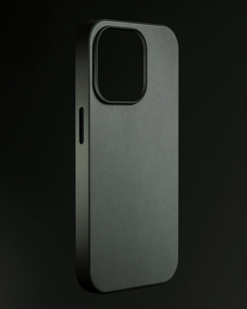 Semi Aniline Top Grain Leather Green PBR Texture - Example Scene Visualization | Superellipse