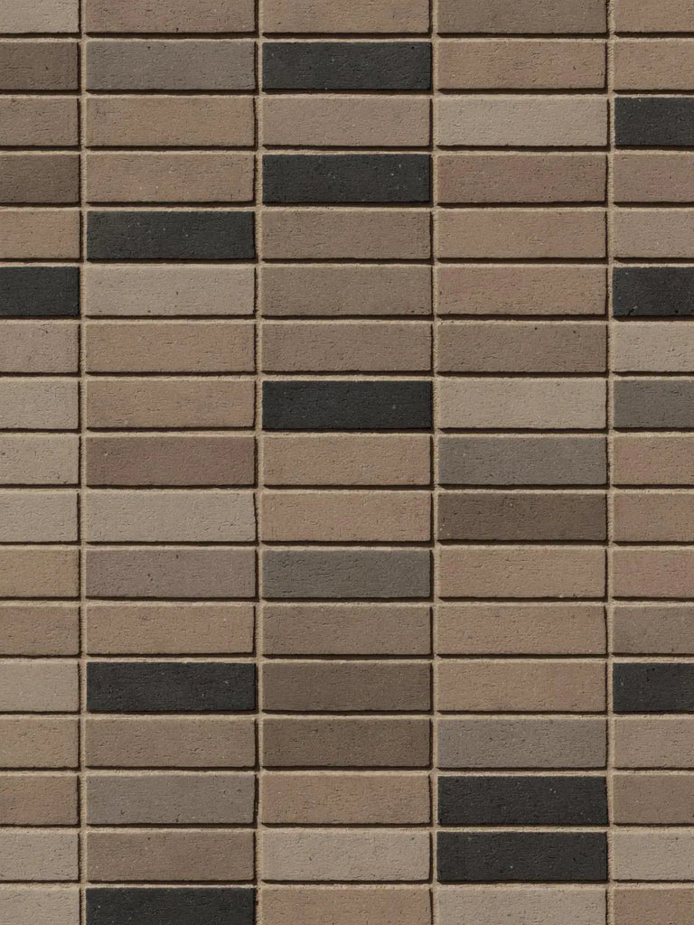 Slate Accent Architectural Stack Bond Brick PBR Texture - Example Scene Visualization | Superellipse