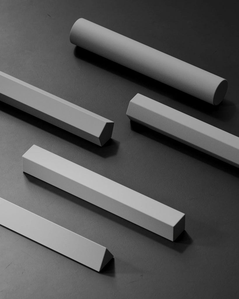 Warm Grey Matte Finish Plastic PBR Texture - Example Scene Visualization | Superellipse