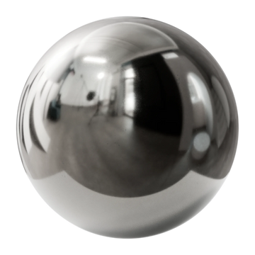 Polished As Cast Steel Metal PBR Texture - Sphere Swatch Preview | Superellipse