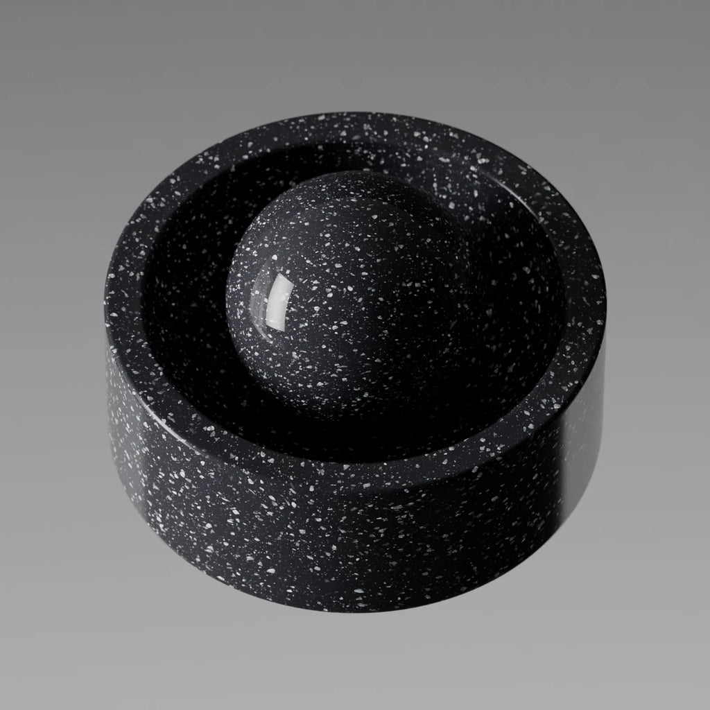 Milky Way Polished Granite Slab PBR Texture - Example Scene Visualization | Superellipse