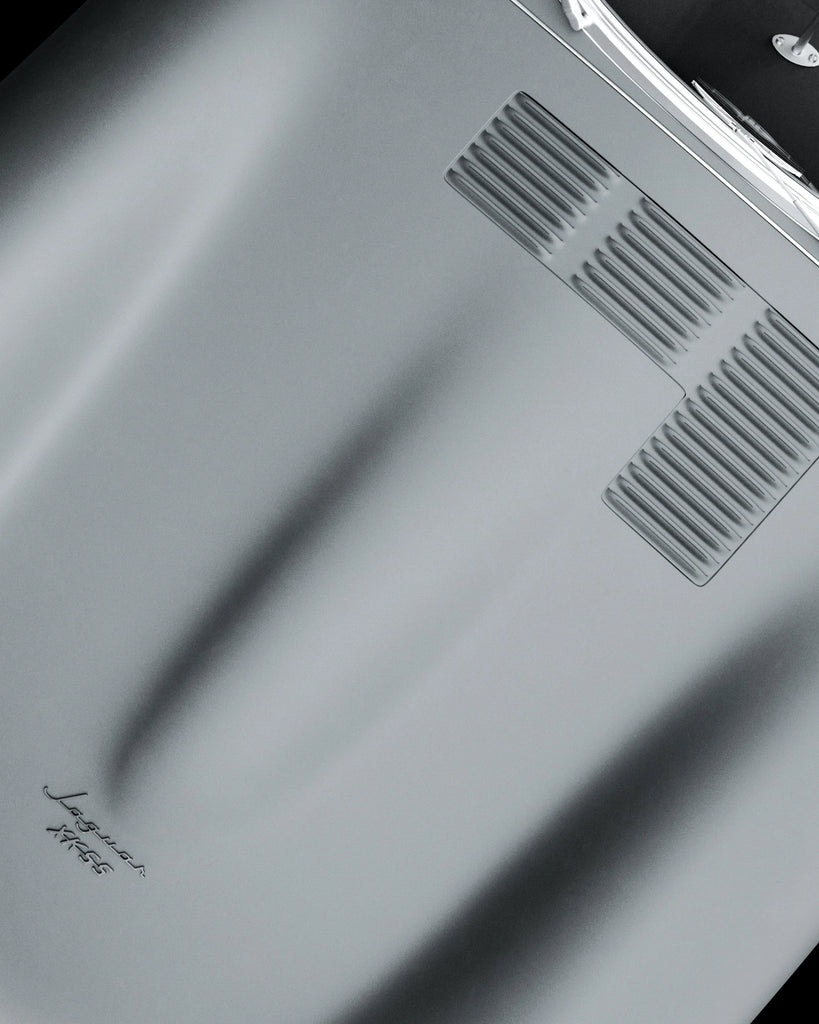 Hallmark Grey Metallic Satin Paint PBR Texture - Example Scene Visualization | Superellipse